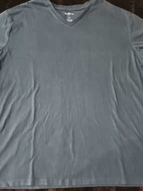 Goodfellow & Co Men's V-Neck Short Sleeve Shirt - Teal
